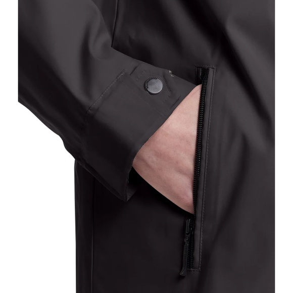 Weatherproof HOODED A-LINE RAIN JACKET Size L - Picture 7 of 16